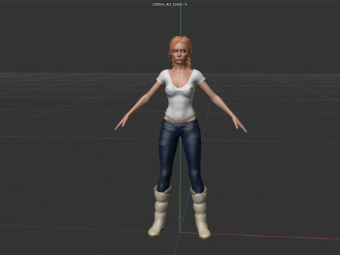 Jessica Riley 3D Model
