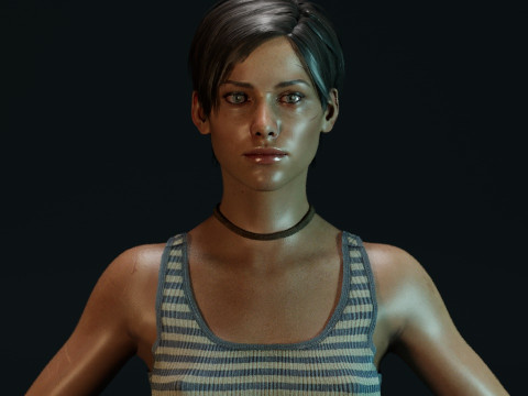 Anna Miller ME 3D Model