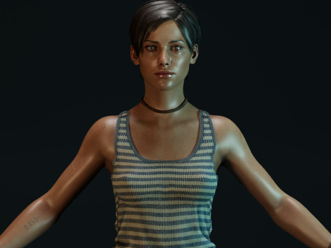 Anna Miller ME 3D Model