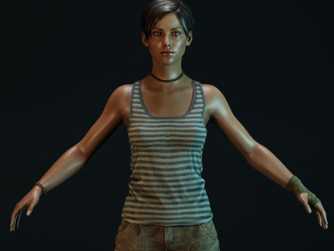 Anna Miller ME 3D Model