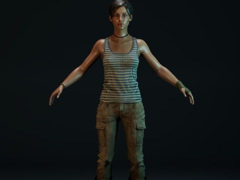 Anna Miller ME 3D Model