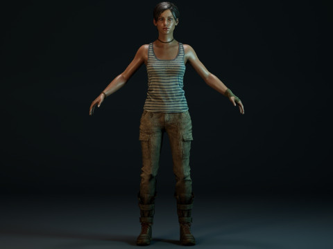 Anna Miller ME 3D Model