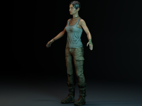 Anna Miller ME 3D Model