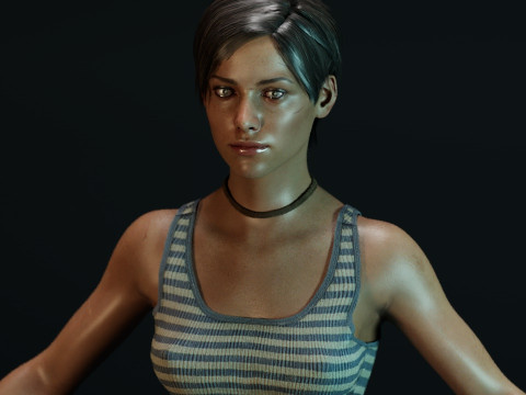 Anna Miller ME 3D Model