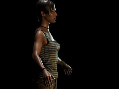 Anna Miller ME 3D Model