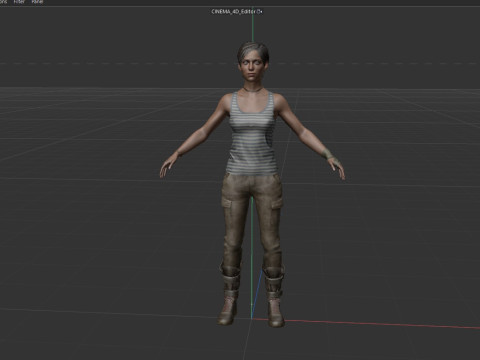 Anna Miller ME 3D Model