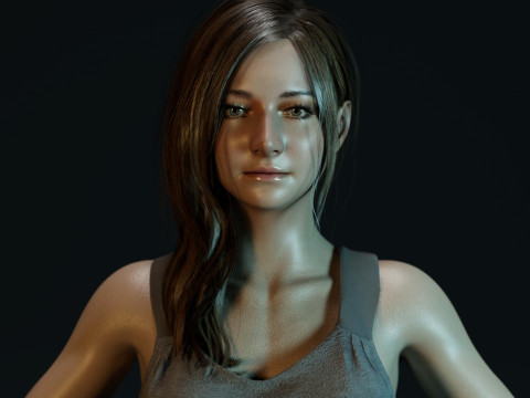 Mia Winters 3D Модель