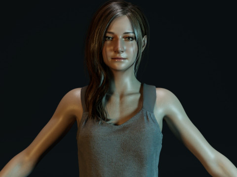 Mia Winters 3D Модель