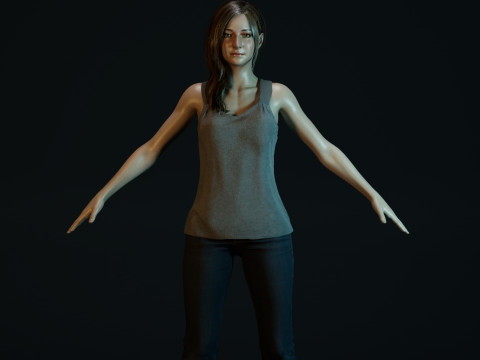 Mia Winters 3D Модель