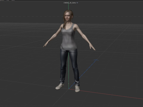 Mia Winters 3D Модель