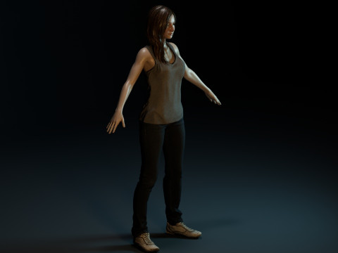Mia Winters 3D Модель