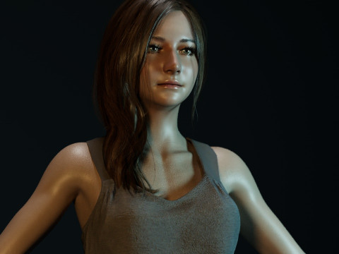 Mia Winters 3D Модель