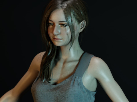 Mia Winters 3D Модель