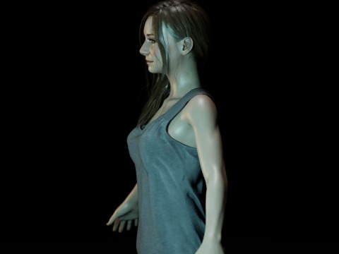 Mia Winters 3D Модель