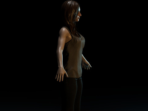 Mia Winters 3D Модель