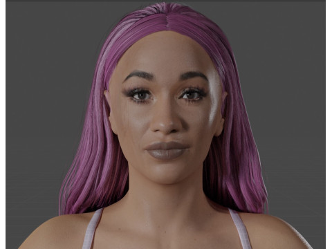 Cardi B Model 3D