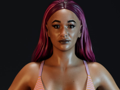Cardi B Model 3D