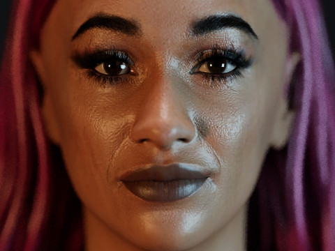 Cardi B Model 3D