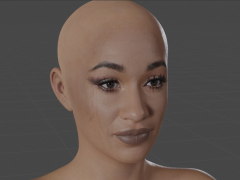 Cardi B Model 3D