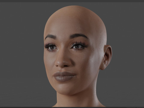 Cardi B Model 3D