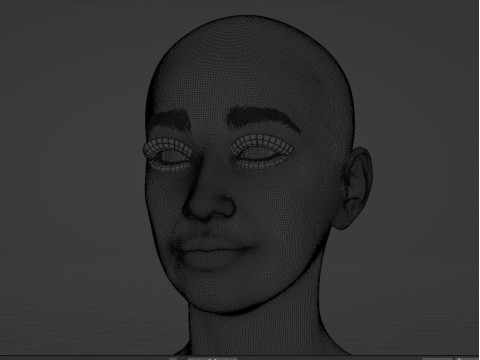 Cardi B Model 3D