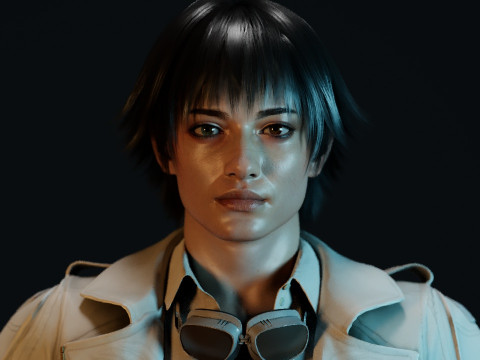Lady DMC 3D Model