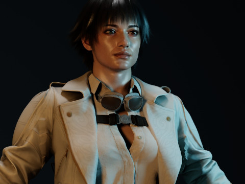 Lady DMC 3D Model
