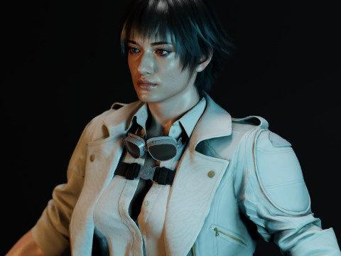 Lady DMC 3D Model
