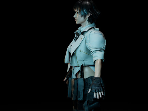 Lady DMC 3D Model