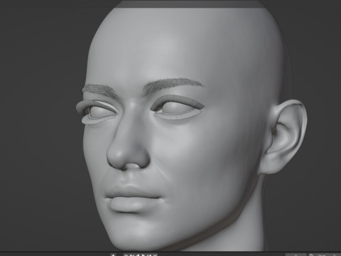 Lady DMC 3D Model