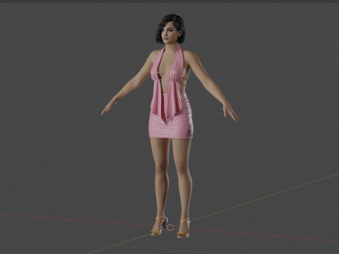 Naomi Scott Modèle 3D