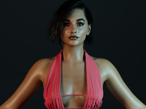 Naomi Scott Modèle 3D