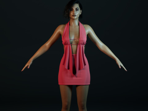 Naomi Scott Modèle 3D