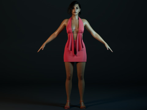 Naomi Scott Modèle 3D