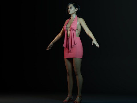 Naomi Scott Modèle 3D