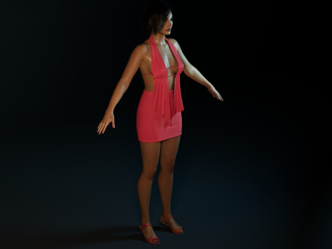 Naomi Scott Modèle 3D