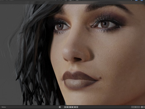 Naomi Scott Modèle 3D