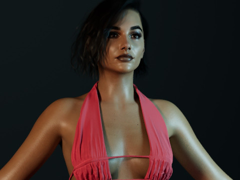 Naomi Scott Modèle 3D