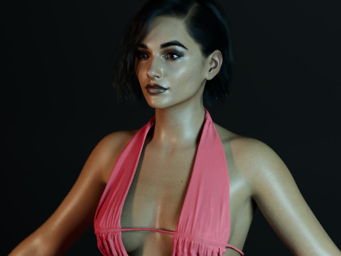 Naomi Scott Modèle 3D
