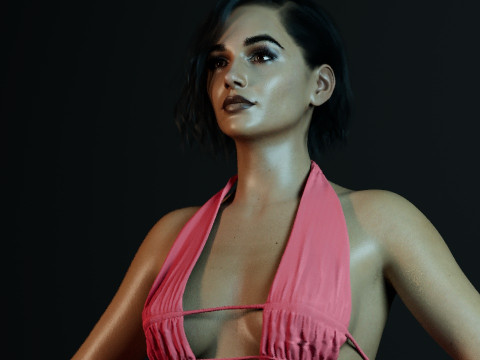 Naomi Scott Modèle 3D