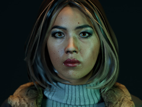 Emily 3D Model