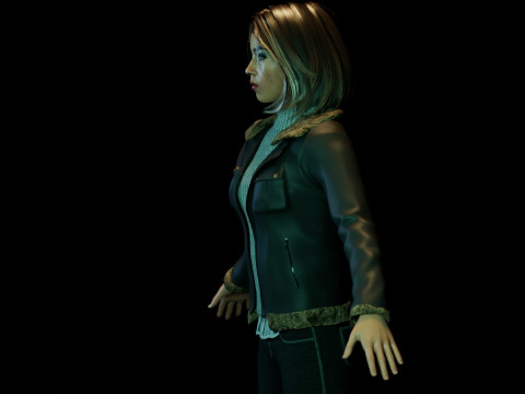 Emily 3D-Modell