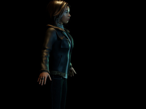 Emily 3D-Modell