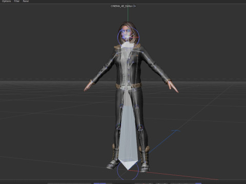 Emily 3D-Modell