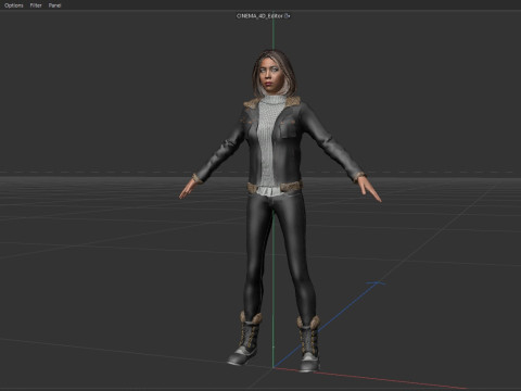 Emily 3D-Modell