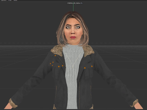 Emily 3D-Modell