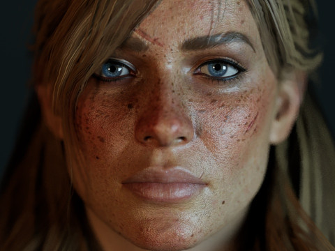 Sadie Adler 3D मॉडल