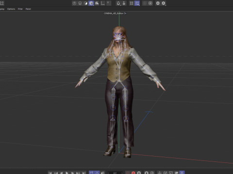 Sadie Adler 3D मॉडल