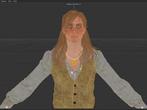 Sadie Adler 3D मॉडल