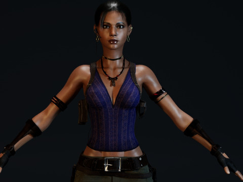 Sheva Alomar 3D Model